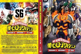 Anime Dvd~English Dubbed~My Hero Academia Season 6(1-25End)All Region+Gift - £11.18 GBP
