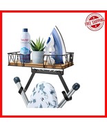 Space-Saving Detachable Ironing Board Hanger with Rustic Finish - Easy I... - $752.39 MXN