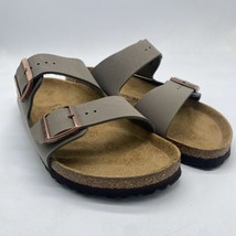 Birkenstock Mens Arizona Gray Slides EUR 42 US (Narrow) US 11 L US M 9 - $99.99