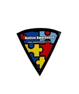 Autism Awareness Depot Magnet 2018 Pizza Slice Puzzle Theme Mini E55 - $27.32 CAD