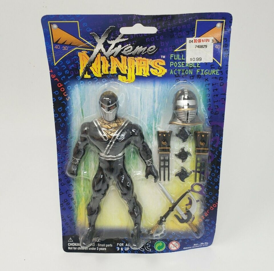 Sunco Xtreme Ninja's 2002 Black Poseable and 49 similar items