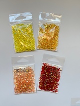 Crystalz Irridescent Flat Back Rhinestones. Various Sizes.  Buttons & Galore image 2