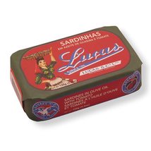 Luças from Portugal - Canned whole Sardines in Olive Oil and Tomato - 4.23oz / 1 - $44.80