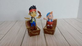 Walt Disney Jake And The NeverLand Pirates Jake 4&quot; Inch Figurine Bendable Toys! - £6.35 GBP