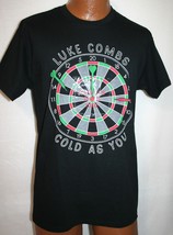Luke Combs 2019 Cold As You Promo Dart Board T-SHIRT M Country Music Rare - £27.12 GBP