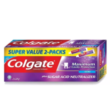 2 x 225g Colgate Maximum Cavity Protection Toothpaste Cool Mint - Twin Pack  - $37.80