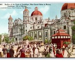 Virgin of Guadalupe Basilica Mexico City UNP Sonora News Co UDB Postcard... - $5.89
