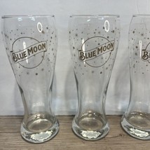 Blue Moon Collectors Glass Set of 4 - Beer, Brewing, Belgian White, Weiz... - $5.86