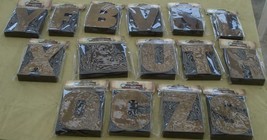 Decorative Wood Letterpress Block - 5&quot; Letter - Brand New - Variety To Choose - £7.90 GBP