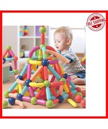 Colorful Magnetic Blocks for Kids - 42PCS Educational Building Set Ages 4-8 - $49.57 CAD