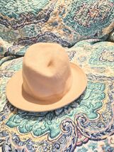 Fedora Hat Men Size One Wool  - $278.99 MXN Fedora Hat Men Size One Wool  - $278.99 MXN