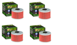 4 PACK OF NEW HIFLOFILTRO OIL FILTERS FOR THE 1996-2004 HONDA XR400R XR ... - £12.42 GBP