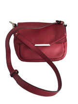 COA Coach Taylor mini flap Red Leather crossbody #F31844 With  - $47.54