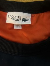 Lacoste Mens Black Spelled out Crewneck Sweatshirt Size Medium (M) - £22.07 GBP