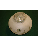 Light Fixture Shade 1940&#39;s Bedroom Bathroom Den Frosted Glass  - €13,73 EUR