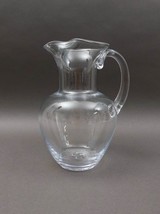 Simon Pearce Signed Meriden Hand Blown Glass Xtra Large 11 3/8&quot; Pitcher - $224.99