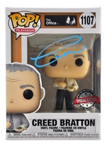 Creed Bratton Signed In Blue The Office Funko Pop #1107 JSA ITP Hologram - £84.30 GBP