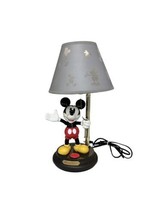 Vintage Collectible Mickey Mouse Animated Talking Table Lamp ONLY HALF WORKS - £44.38 GBP