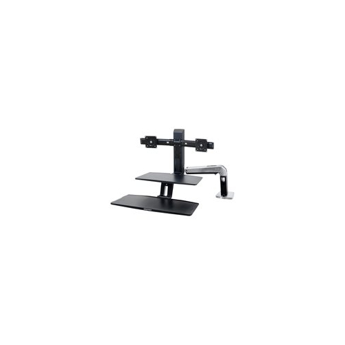ERGOTRON FURNITURE 24-392-026 WORKFIT-A STAND W/ SUSPENDED KEYB DUAL - $975.27