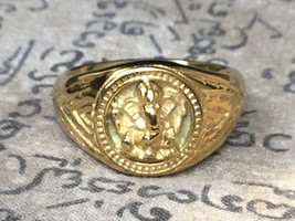 Rare Phra Pikanet God Ganesha Ring Lucky Success Powerful Blessed Thai A... - $14.99