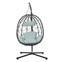 Luxury Hanging Egg Chair with Stand - £153.17 GBP