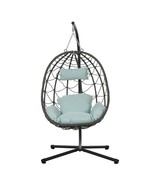 Luxury Hanging Egg Chair with Stand - $270.79 CAD