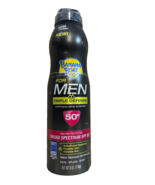 Banana Boat Men Triple Defense SPF 50 Sunscreen Spray 6 oz - €41,91 EUR