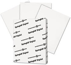 Digital Index White Card Stock, 90 Lb, 8 1/2 X 11, 250 Sheets/Pack - $58.99