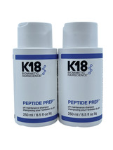 K18 Peptide Prep PH Maintenance Shampoo 8.5 oz. Set of 2 - £42.60 GBP