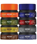 AGIVA WAX&amp;WAX  Professional MATTE LOOK, WET, STRONG, EXTRA Str.   HAIR W... - £11.49 GBP