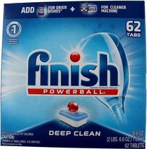 Finish All in 1, Dishwasher Detergent - Powerball - Dishwashing Tablets - Dish T - £42.26 GBP