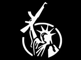 Statue Of Liberty 2nd Amendment Vinyl Decal Car Window Wall Sticker Choose Size - £2.22 GBP+