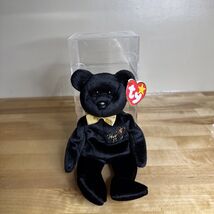 Ty Beanie Baby The End Bear With Hang Tag Retired 1999 Vintage Stuffed A... - $19.00