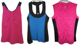 Women’s Activewear Tank Tops Workout Gym Sporty Set Of 3 Size Small - $23.76