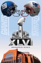 NFL Super Bowl XLVi METAL SIGN 8 x 12in - $34.72 CAD