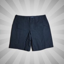 Gap Bermuda Shorts ~ Sz 0 ~ Black ~ Low Rise ~ 8.5&quot; Inseam - $17.09