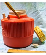 Vintage Poloron Vacucel® Ins. Orange Hot/Cold Plastic One Gal. Playtime ... - €17,12 EUR