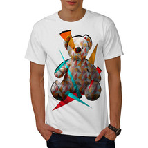 Wellcoda Teddy Bear Toy Cute Mens T-shirt, Nice Graphic Design Printed Tee - £14.68 GBP+