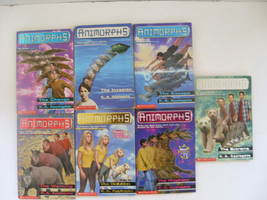 Lot of 7 Animorphs By K.A. Applegate 1990&#39;s - £27.74 GBP