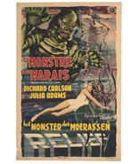 CREATURE FROM THE BLACK LAGOON (1954) 3D Belgian Signed by Director JACK... - £671.63 GBP