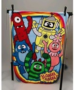 Yo Gabba Gabba! Fleece Toddler Blanket Throw w/Bold Fun Colors - $1,079.01 MXN