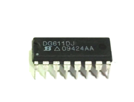 DG611DJ High-speed, low glitch D/CMOS analog switch DIP 16 - $1.80