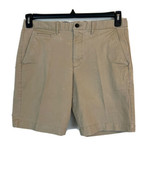 Men&#39;s Brown Gap Flat Front Stretch Short. 32 Regular. 98% Cotton/ 2% Spa... - £8.12 GBP