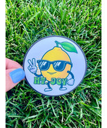 Mt. Joy Lemon Tree Vinyl Sticker Slap Laptop Tumbler Cup 3&quot; x 3&quot; Matte F... - $3.43
