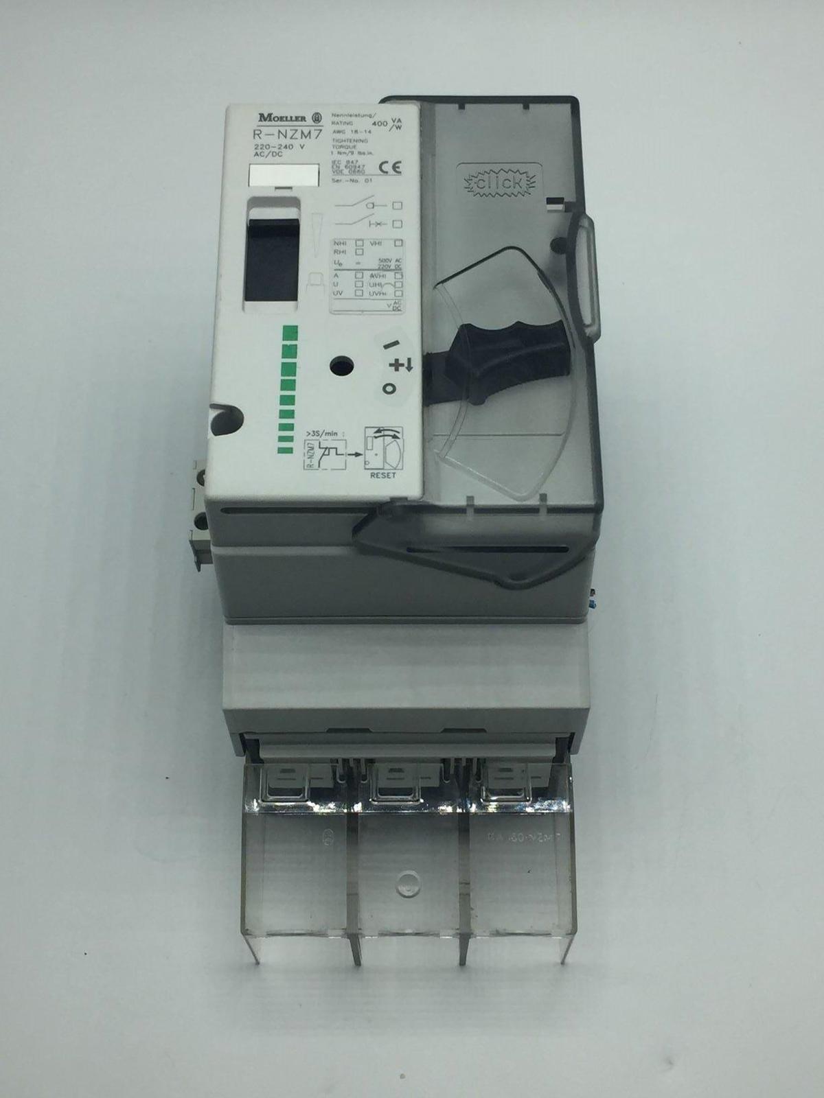Moeller R-NZM7 Remote Control Drive W/NZM7-125S-M Circuit Breaker  - $243.00