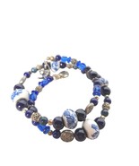 Boho Handcrafted Artisan Ceramic Bead Wrap Charm Bracelet Womens Costume... - $20.10