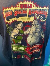 Punch Out Video Boxing Ass. Mac vs King Hippo T-Shirt Men&#39;s 2XL New Geek... - $18.49