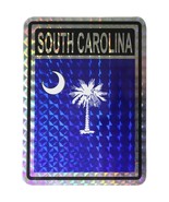 K&#39;s Novelties State of South Carolina Flag Reflective Decal Bumper Sticker - €2,45 EUR
