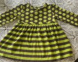 J. Khaki ~ Toddler Size 2T ~ Two (2) Piece Outfit ~ Brown w/Green Polka ... - $14.96