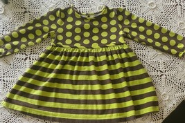 J. Khaki ~ Toddler Size 2T ~ Two (2) Piece Outfit ~ Brown w/Green Polka ... - £11.70 GBP